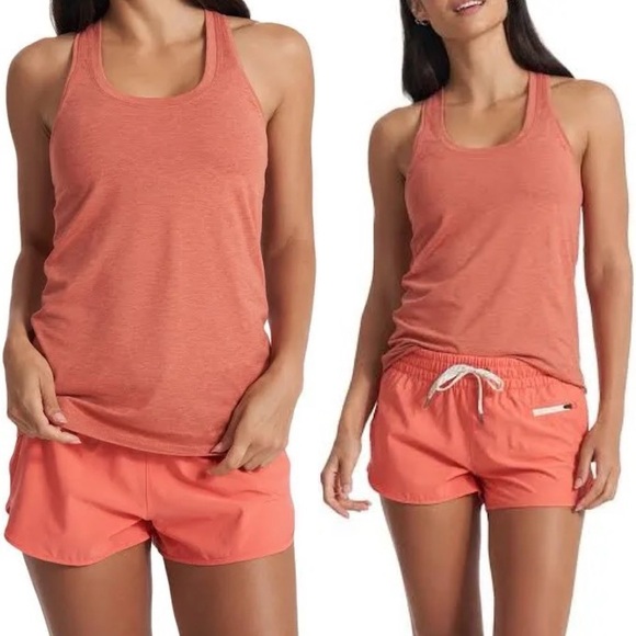 Vuori Lux Performance Tank Lychee Heather SZ XS - Picture 13 of 13